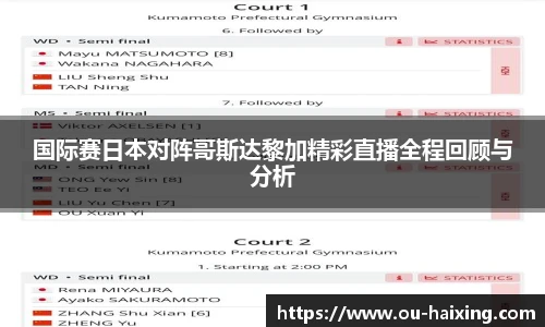 国际赛日本对阵哥斯达黎加精彩直播全程回顾与分析